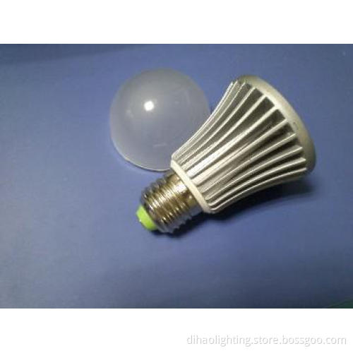 high lumen 7W Dimmable optional E27 led bulb lamp light long lifespan